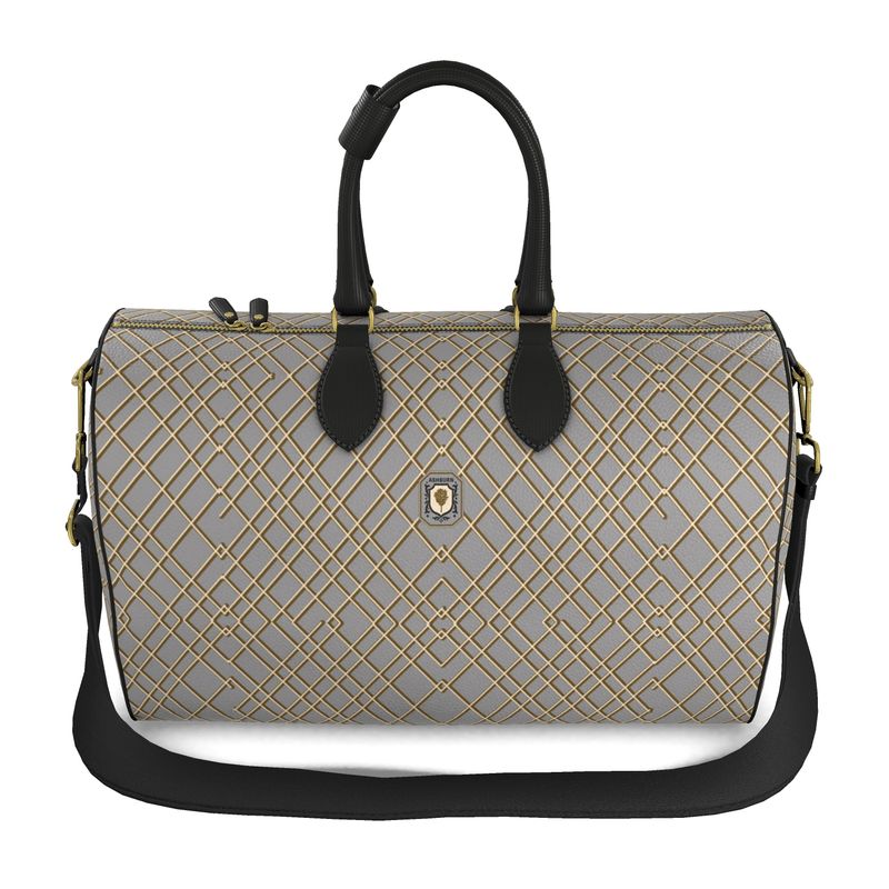 Bedford Leather Duffle Bag (large/gray)