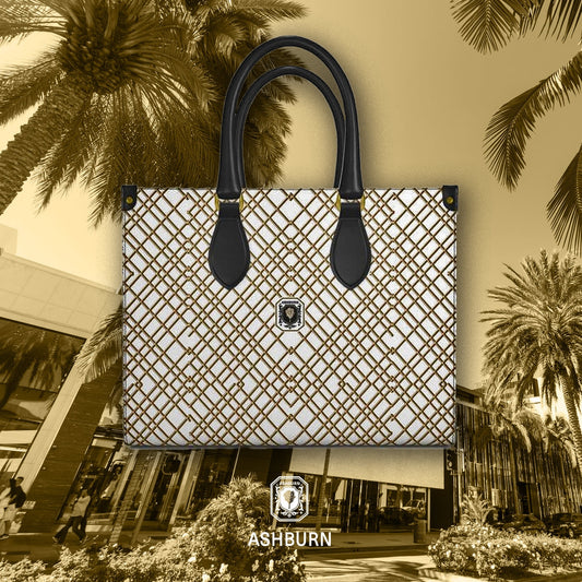 Timeless Elegance: Introducing the House of Ashburn Heritage Leather Rodeo Drive Tote Bag