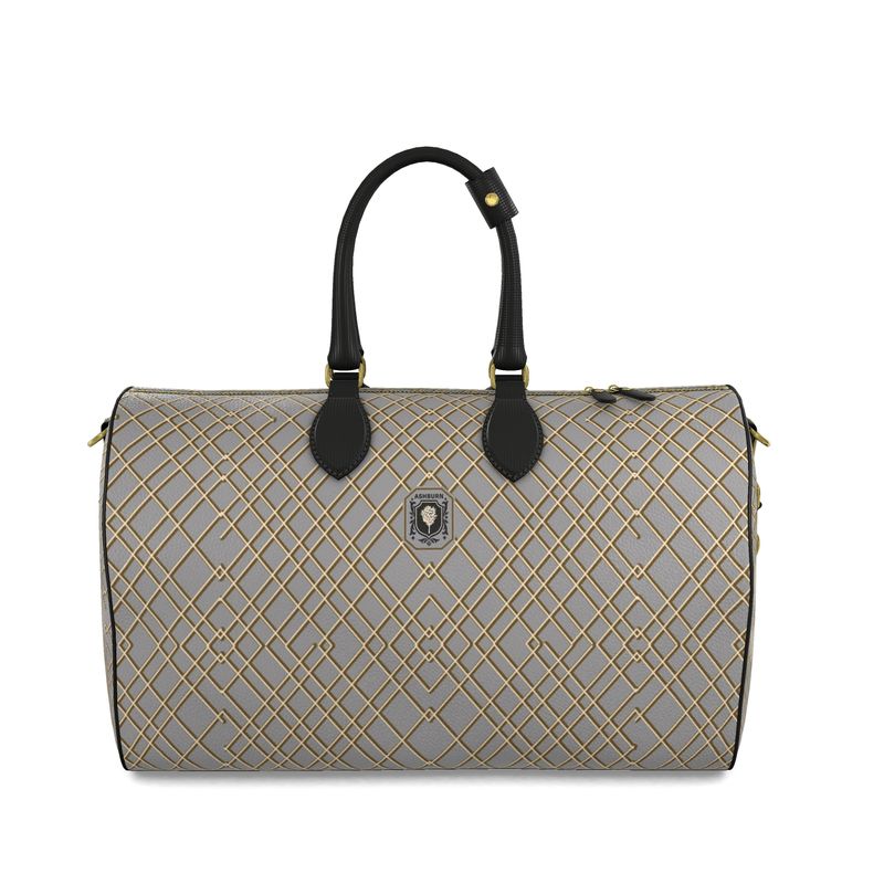 Heritage collection Leather Duffle Handbag (large/grey)