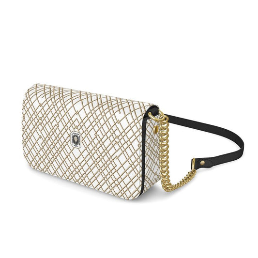 Heritage Collection Women's Flap Over Box Bag (white)