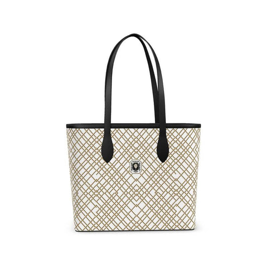 Heritage Collection Leather Tote Bag (white)
