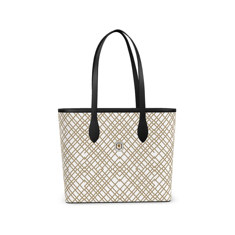 Camden Tote Leather Bag (white)