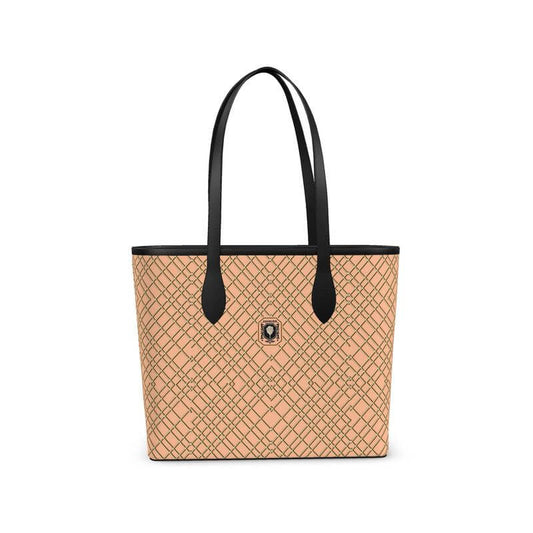 Heritage Collection Leather Tote Bag (peach fuzz)