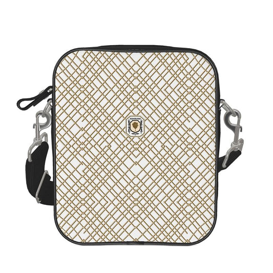 Angelo Messenger Leather Bag (white)