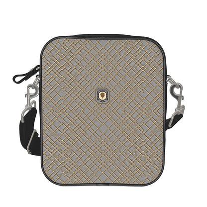 Angelo Messenger Leather Bag (gray)