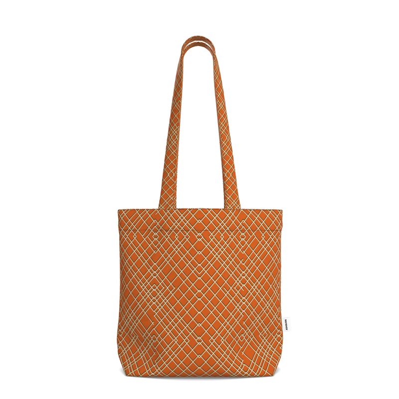 Heritage Canvas Tote Bag - Orange