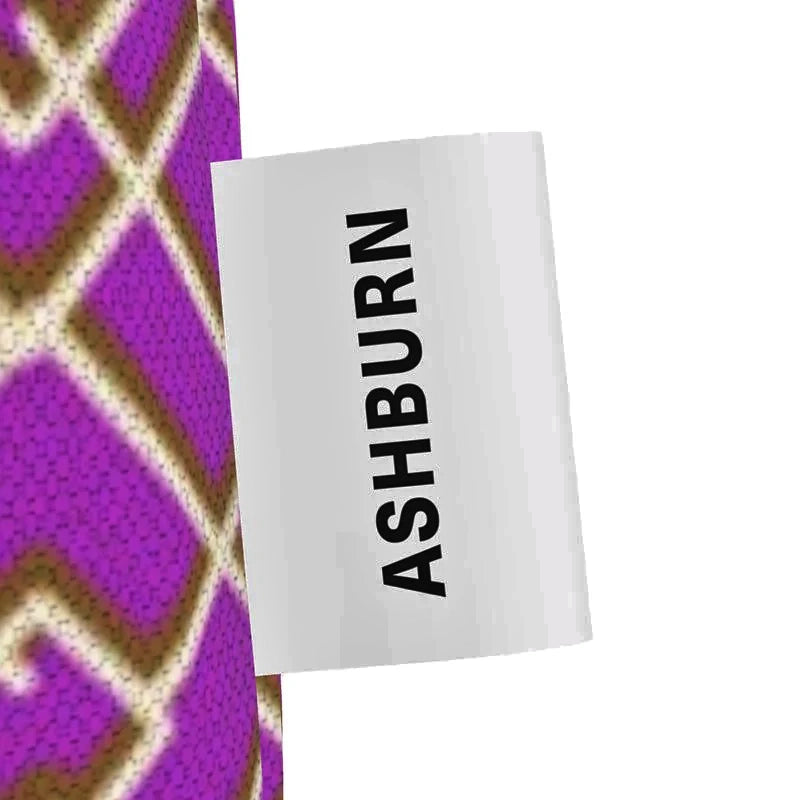 Heritage Canvas Tote Bag - Purple