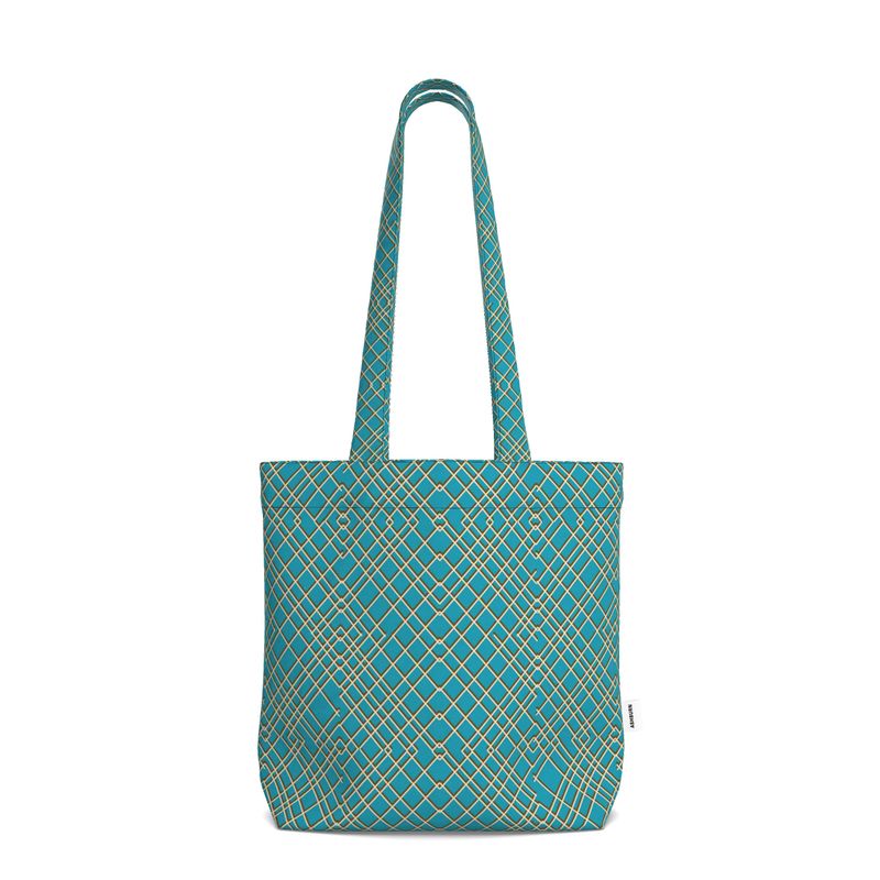 Heritage Canvas Tote Bag - Blue